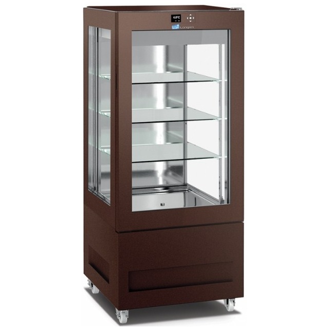 Vitrina de vinuri Arte Vino OXP1T98NPD capacitate 98 sticle temperatura 0/+35°C negru