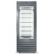 Vitrina cofetarie Silfer Vera VPS 500 Vs, 6 rafturi, capacitate 488 l, temperatura +4°+10°C, gri