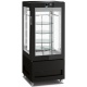 Vitrina frigorifica pentru cofetarie Longoni 65-S Vitra 6215-S capacitate 300l 1 zona racire +2° +10°C negru