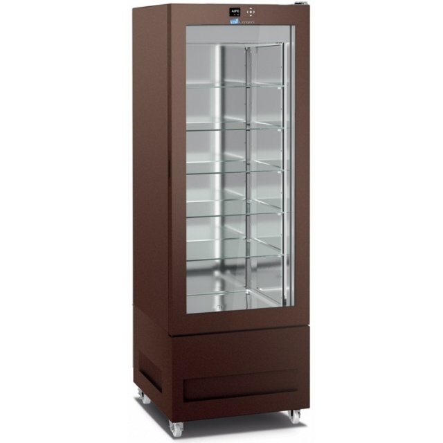 Vitrina de vinuri Arte Vino OXP1T98NPD capacitate 98 sticle temperatura 0/+35°C negru