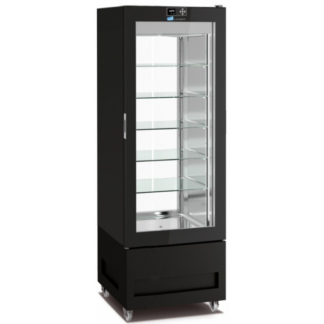 Vitrina de vinuri Arte Vino OXP1T98NPD capacitate 98 sticle temperatura 0/+35°C negru