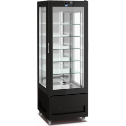 Vitrina frigorifica pentru cofetarie Longoni 65-L Vitra 6213-L capacitate 450l 1 zona racire +2° +10°C negru