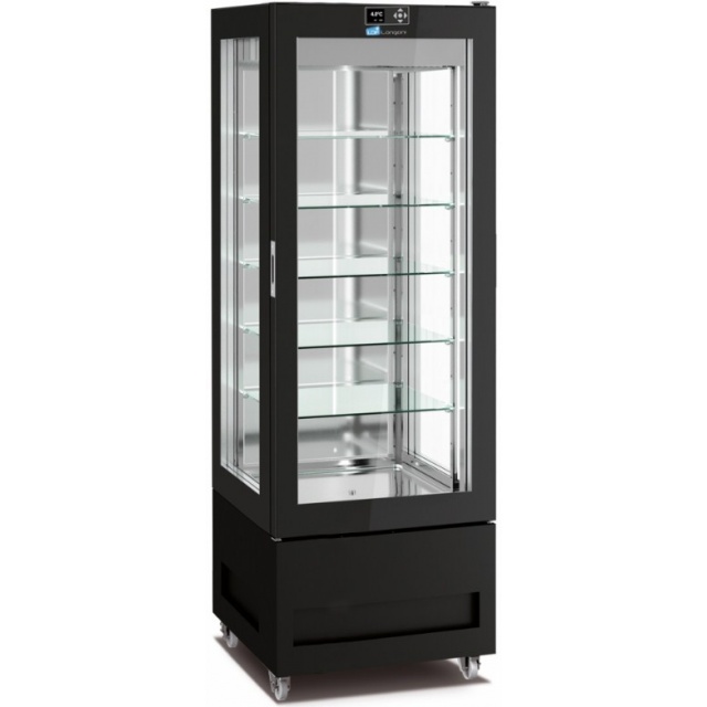 Vitrina de vinuri Arte Vino OXP1T98NPD capacitate 98 sticle temperatura 0/+35°C negru