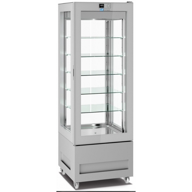 Vitrina de vinuri Arte Vino OXP1T98NPD capacitate 98 sticle temperatura 0/+35°C negru