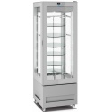 Vitrina frigorifica pentru cofetarie Longoni 65-L Vitra 6215-L capacitate 450l 1 zona racire +2° +10°C argintiu
