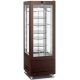 Vitrina frigorifica pentru cofetarie Longoni 65-L Vitra 6215-L capacitate 450l 1 zona racire +2° +10°C maro