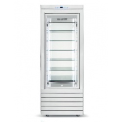 Vitrina cofetarie Tecfrigo MUSA 120 Q, capacitate 120 l, temperatura -15/-21 ºC, negru