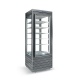 Vitrina cofetarie Tecfrigo MUSA 120 Q, capacitate 120 l, temperatura -15/-21 ºC, negru