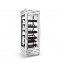 Vitrina cofetarie Tecfrigo MUSA 120 Q, capacitate 120 l, temperatura -15/-21 ºC, negru