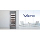 Vitrina cofetarie Tecfrigo MUSA 120 Q, capacitate 120 l, temperatura -15/-21 ºC, negru