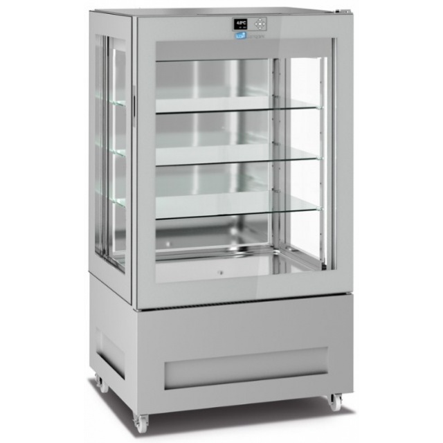 Vitrina de vinuri Arte Vino OXP1T98NPD capacitate 98 sticle temperatura 0/+35°C negru