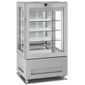 Vitrina frigorifica pentru cofetarie Longoni 85-S Vitra 8213-S capacitate 450l 1 zona racire +2° +10°C argintiu