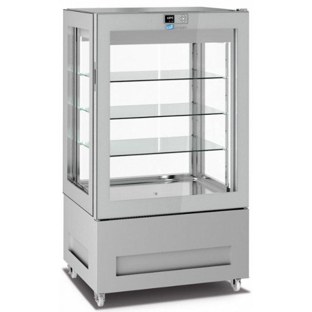 Vitrina de vinuri Arte Vino OXP1T98NPD capacitate 98 sticle temperatura 0/+35°C negru