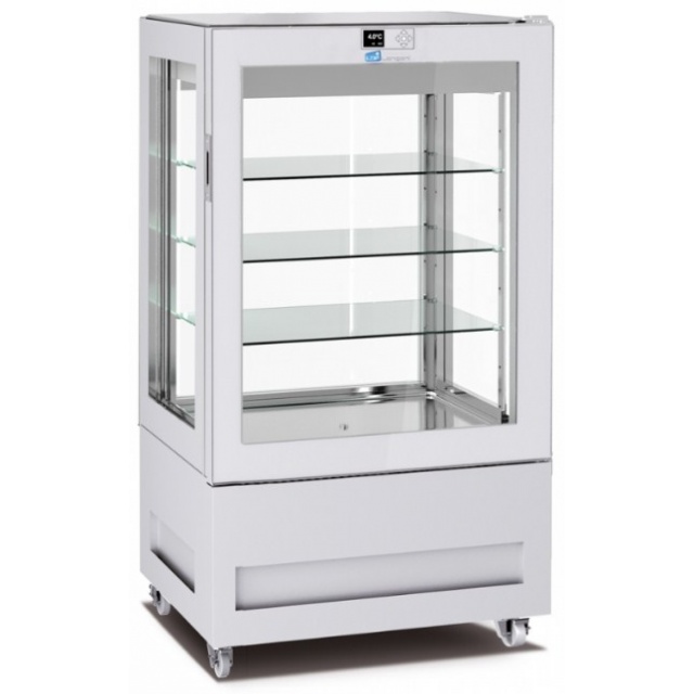 Vitrina frigorifica pentru cofetarie Longoni 85-S Vitra 8214-S capacitate 450l 1 zona racire +2° +10°C alb