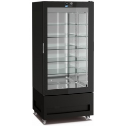 Vitrina de vinuri Arte Vino OXP1T98NPD capacitate 98 sticle temperatura 0/+35°C negru