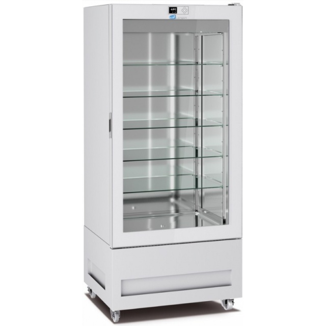 Vitrina frigorifica pentru cofetarie Longoni 85-L Vitra 8211-L capacitate 600l 1 zona racire +2° +10°C alb