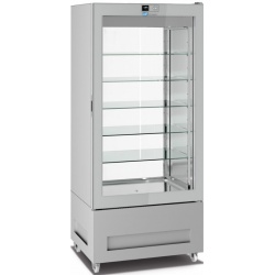 Vitrina de vinuri Arte Vino OXP1T98NPD capacitate 98 sticle temperatura 0/+35°C negru