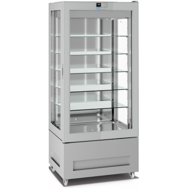 Vitrina de vinuri Arte Vino OXP1T98NPD capacitate 98 sticle temperatura 0/+35°C negru