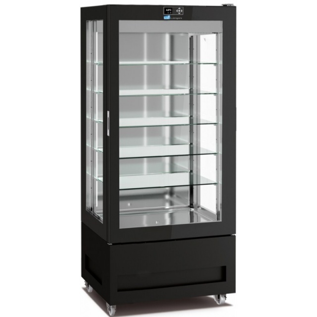 Vitrina de vinuri Arte Vino OXP1T98NPD capacitate 98 sticle temperatura 0/+35°C negru