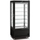 Vitrina frigorifica pentru cofetarie Longoni 85-L Vitra 8214-L capacitate 600l 1 zona racire +2° +10°C negru