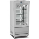 Vitrina frigorifica pentru cofetarie Longoni 65-S Vitra 6311-S capacitate 300l 1 zona racire +5° -20°C argintiu