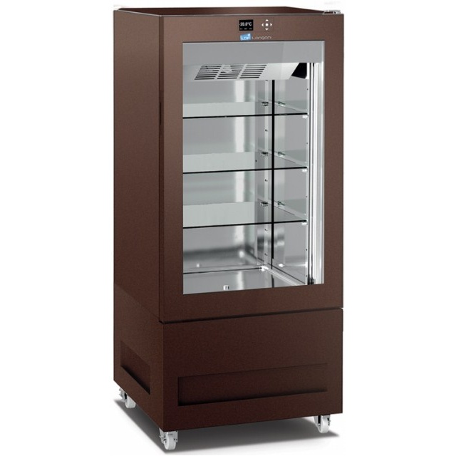 Vitrina de vinuri Arte Vino OXP1T98NPD capacitate 98 sticle temperatura 0/+35°C negru