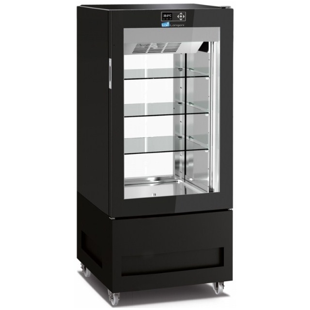 Vitrina de vinuri Arte Vino OXP1T98NPD capacitate 98 sticle temperatura 0/+35°C negru