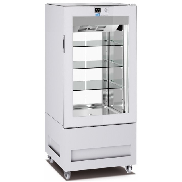 Vitrina de vinuri Arte Vino OXP1T98NPD capacitate 98 sticle temperatura 0/+35°C negru