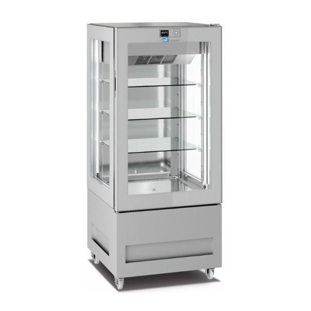 Vitrina de vinuri Arte Vino OXP1T98NPD capacitate 98 sticle temperatura 0/+35°C negru