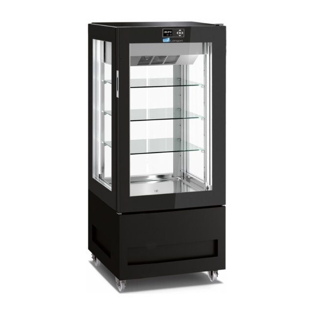Vitrina de vinuri Arte Vino OXP1T98NPD capacitate 98 sticle temperatura 0/+35°C negru