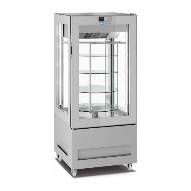 Vitrina de vinuri Arte Vino OXP1T98NPD capacitate 98 sticle temperatura 0/+35°C negru