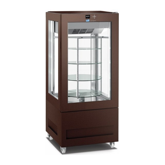 Vitrina de vinuri Arte Vino OXP1T98NPD capacitate 98 sticle temperatura 0/+35°C negru