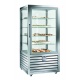 Vitrina frigorifica de cofetarie Silfer Quadro QPS 600 V, 5 rafturi, capacitate 541 l, temperatura +4°/+10°C, inox Vitrina frigorifica de cofetarie Silfer Quadro QPS 600 V, 5 rafturi, capacitate 541 l, temperatura +4°/+10°C, inox