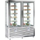 Vitrina cofetarie Tecfrigo MUSA 120 Q, capacitate 120 l, temperatura -15/-21 ºC, negru