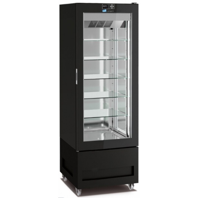 Vitrina de vinuri Arte Vino OXP1T98NPD capacitate 98 sticle temperatura 0/+35°C negru