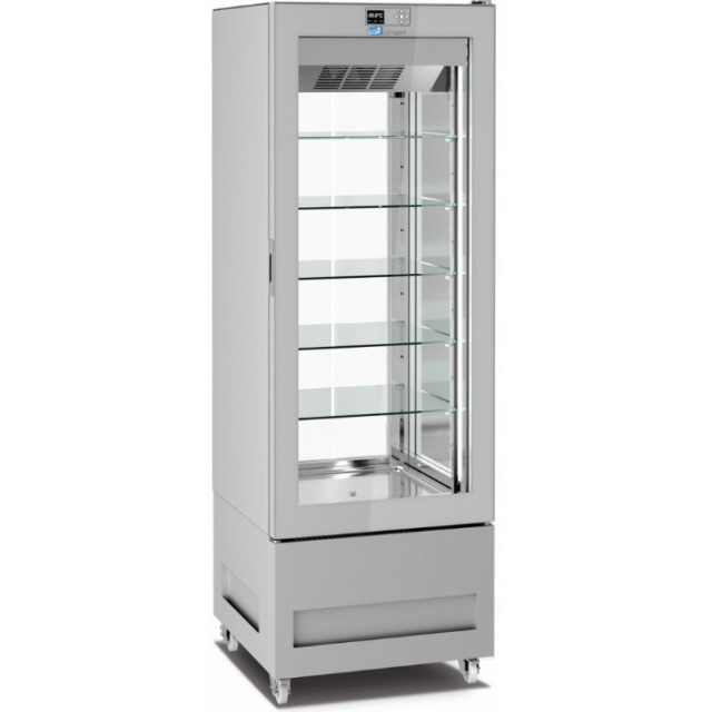 Vitrina de vinuri Arte Vino OXP1T98NPD capacitate 98 sticle temperatura 0/+35°C negru