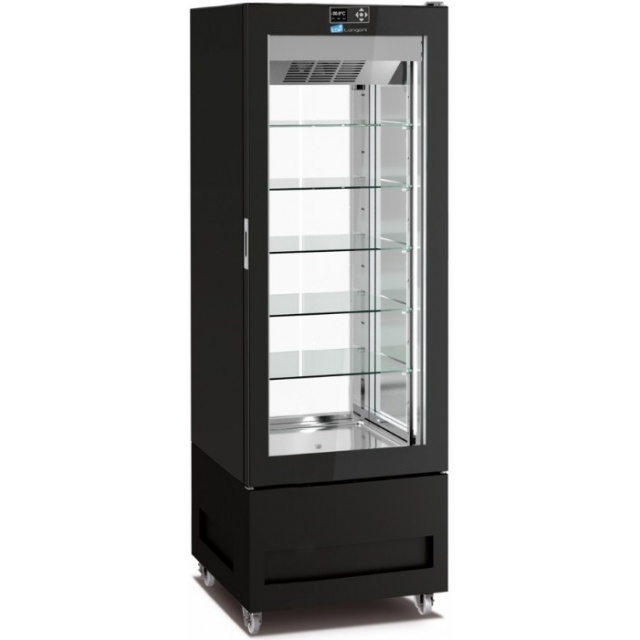 Vitrina de vinuri Arte Vino OXP1T98NPD capacitate 98 sticle temperatura 0/+35°C negru