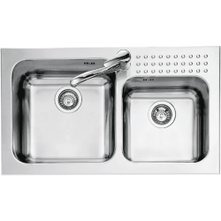 JOLLYNOX 1CCR60MN COMBINATE 60, PENTRU BUCATARIE INCORPORATA, CU 4 ARZATOARE + CUPTOR ELECTRIC, NEGRU MAT