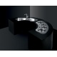 CHIUVETA BUCATARIE BARAZZ TAO 1LTA120C, CU 2 CUVE, FILOTOP / SEMIFILO, INOX