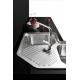 JOLLYNOX 1CCR60MN COMBINATE 60, PENTRU BUCATARIE INCORPORATA, CU 4 ARZATOARE + CUPTOR ELECTRIC, NEGRU MAT