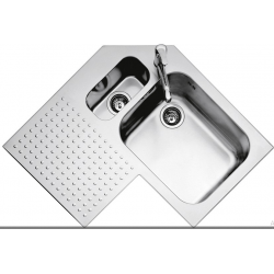 JOLLYNOX 1CCR60MN COMBINATE 60, PENTRU BUCATARIE INCORPORATA, CU 4 ARZATOARE + CUPTOR ELECTRIC, NEGRU MAT