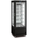 Vitrina frigorifica pentru cofetarie Longoni 65-L Vitra 6313-L capacitate 450l 1 zona racire +5° -20°C negru