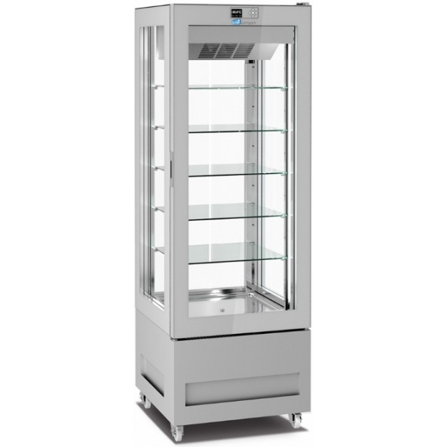 Vitrina de vinuri Arte Vino OXP1T98NPD capacitate 98 sticle temperatura 0/+35°C negru