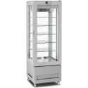 Vitrina frigorifica pentru cofetarie Longoni 65-L Vitra 6314-L capacitate 450l 1 zona racire +5° -20°C argintiu