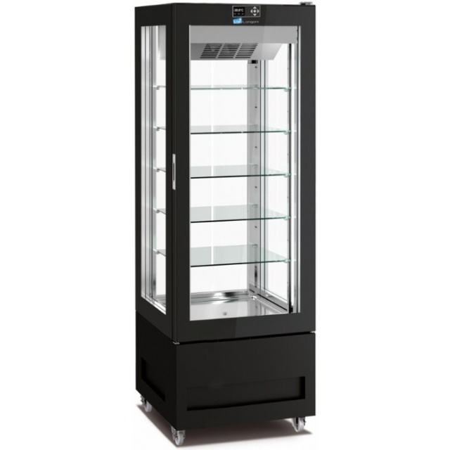 Vitrina de vinuri Arte Vino OXP1T98NPD capacitate 98 sticle temperatura 0/+35°C negru