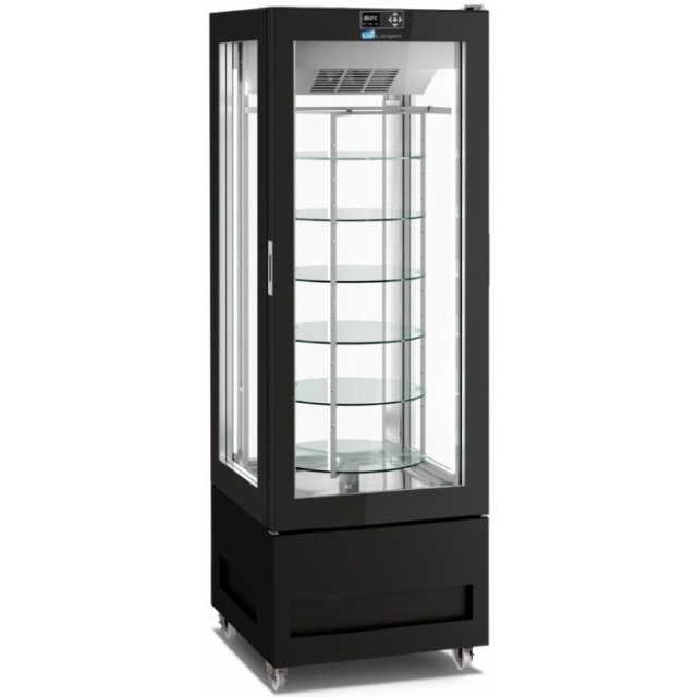 Vitrina de vinuri Arte Vino OXP1T98NPD capacitate 98 sticle temperatura 0/+35°C negru