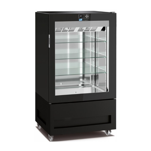 Vitrina de vinuri Arte Vino OXP1T98NPD capacitate 98 sticle temperatura 0/+35°C negru