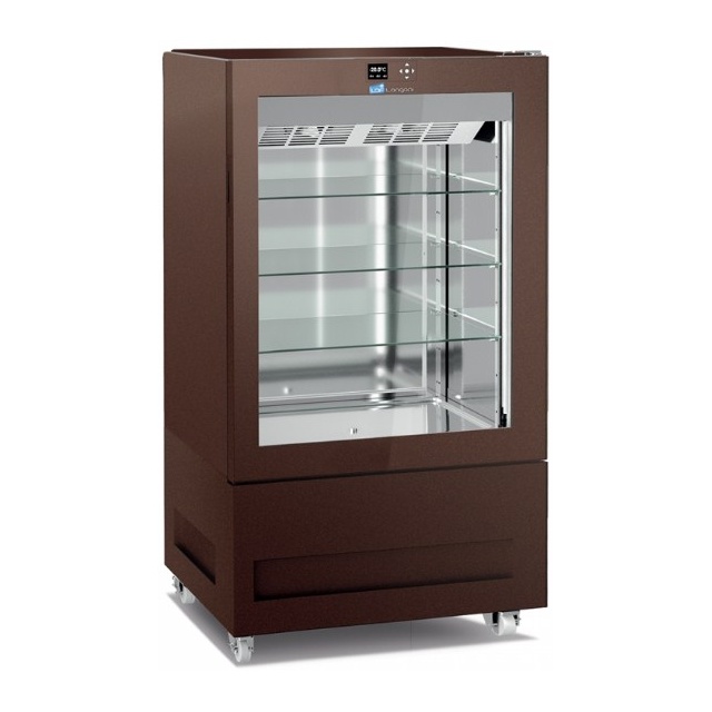 Vitrina de vinuri Arte Vino OXP1T98NPD capacitate 98 sticle temperatura 0/+35°C negru