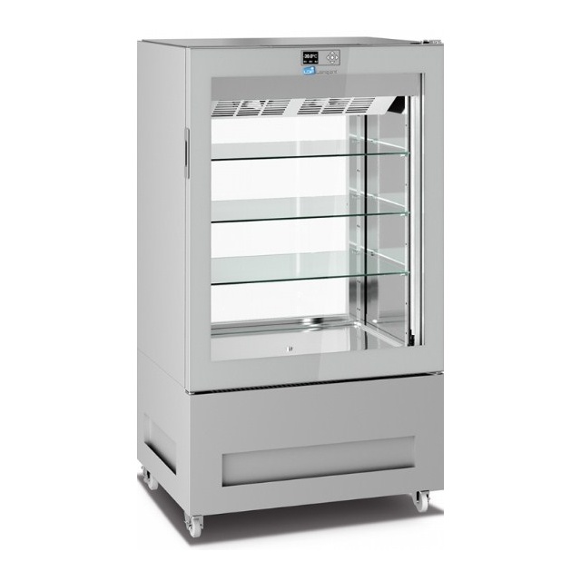 Vitrina de vinuri Arte Vino OXP1T98NPD capacitate 98 sticle temperatura 0/+35°C negru