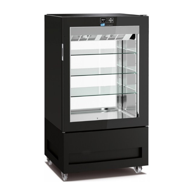Vitrina de vinuri Arte Vino OXP1T98NPD capacitate 98 sticle temperatura 0/+35°C negru